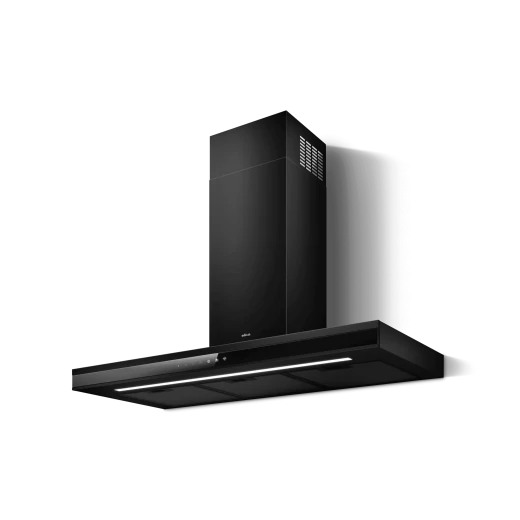Elica Adele Wall Mount Range Hood 90cm Black Glass 1000m³/h Kitchen Ventilation Elica Adele Wall Mount Range Hood 90cm Black Glass 1000m³/h Kitchen Ventilation